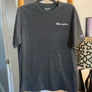 Champion Men’s Grey Tee T-shirt SZ LARGE
